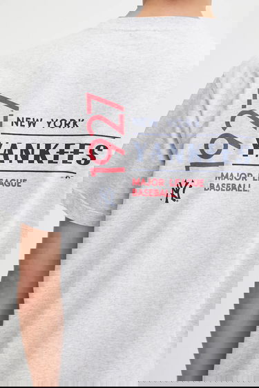 T-shirt Sporty & Rich New York Yankees 1927 Graphic T-Shirt Grå | TO043623633GY03, 8