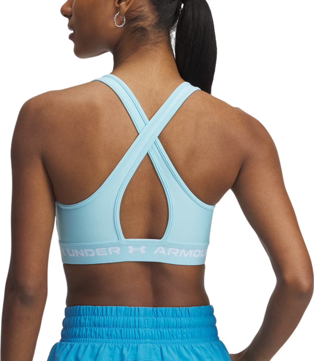Bh Under Armour Crossback Mid Sports Bra Blå | 1361034-494, 1