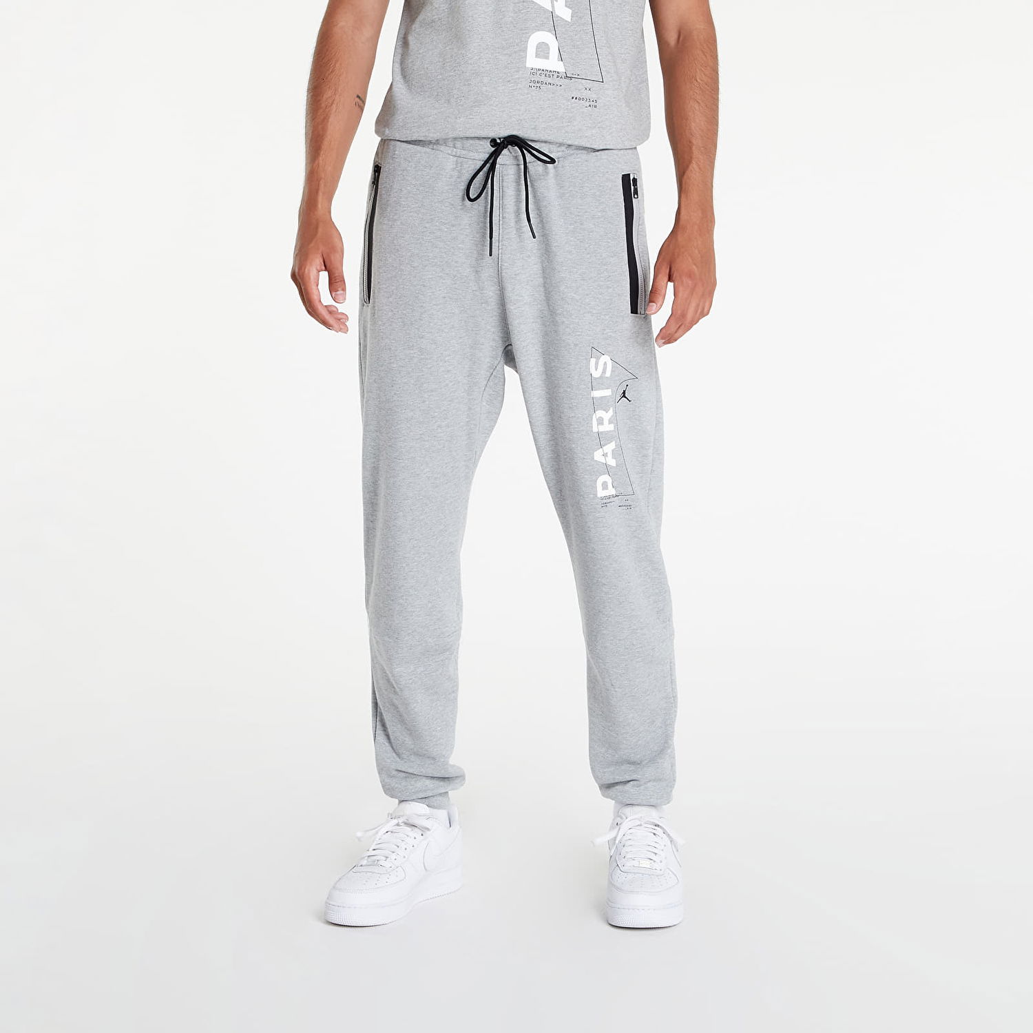 Bukser og jeans Jordan Paris Saint-Germain Fleece Pants Grå | DM3094-063, 0