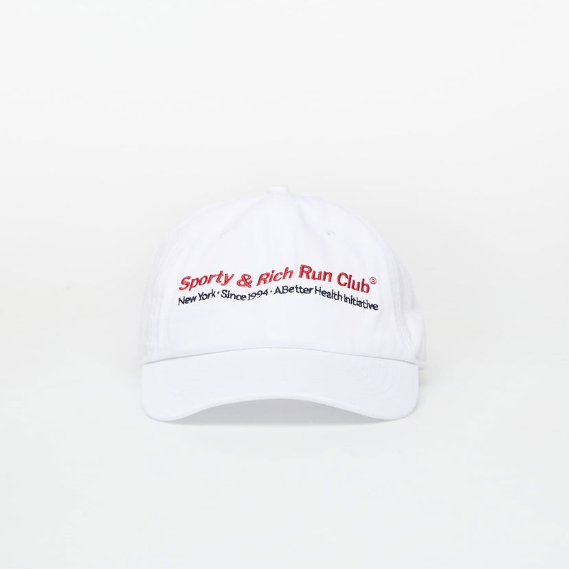 Hat Sporty & Rich Sporty & Rich Run Club Hat Universal Hvid | AC07964172WH01