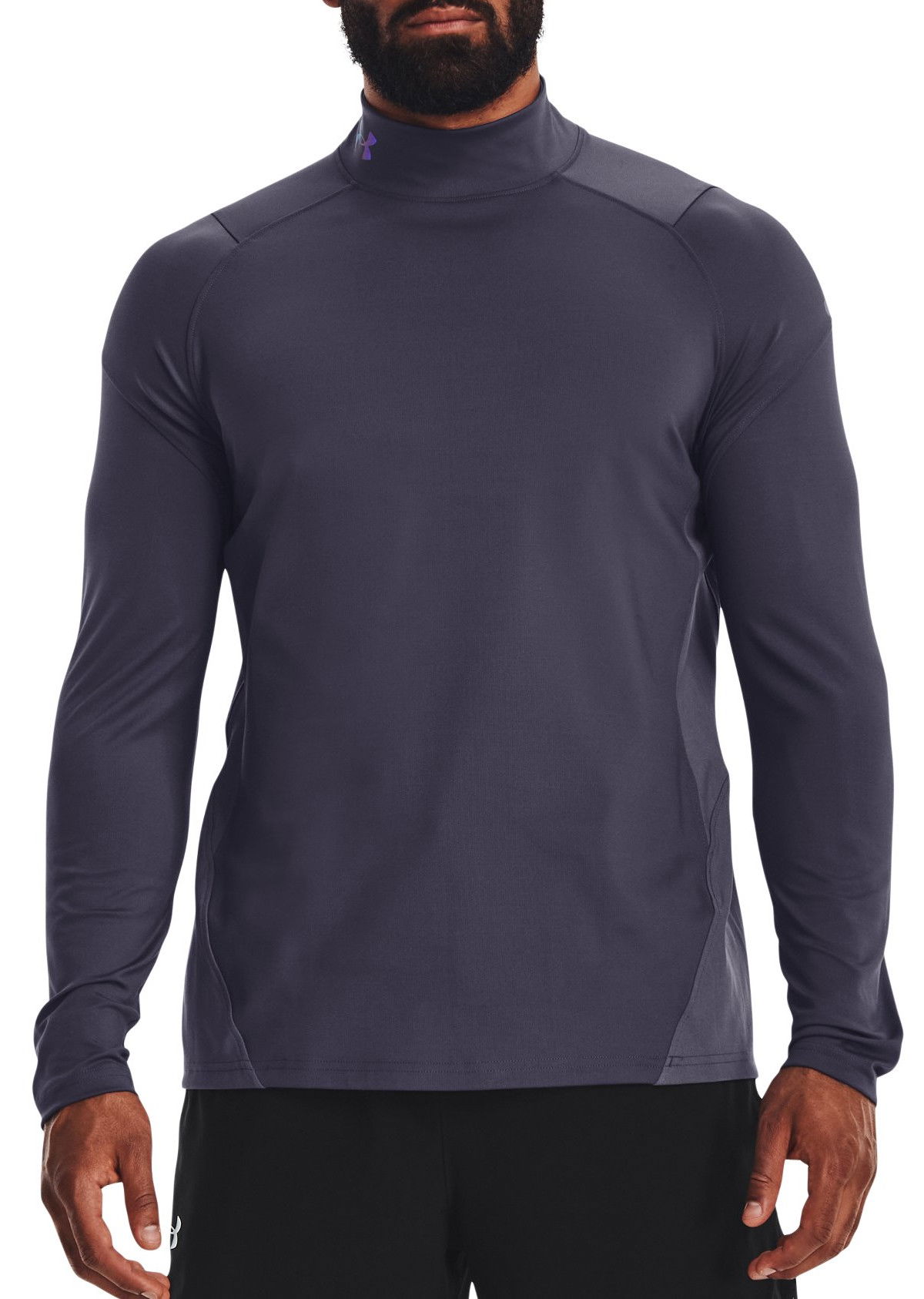T-shirt Under Armour Tee ColdGear Rush Mock Grå | 1366059-558, 0