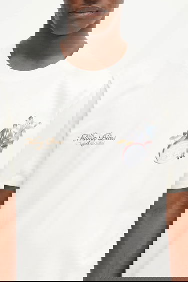 T-shirt Filling Pieces Filling Pieces Band Graphic T-Shirt Hvid | 422520500238, 3