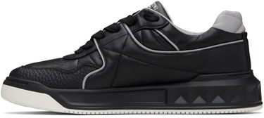 Sneakers og sko Valentino Valentino Garavani One Stud Low-Top Nappa Sort | 7Y2S0E71NWN, 2