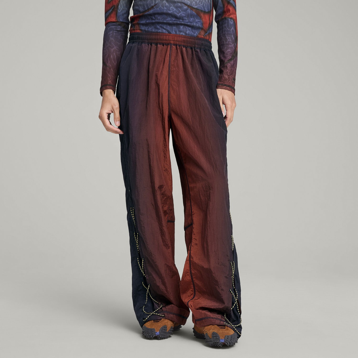 Joggingbukser Puma ARIES Collaboration Loose Fit Track Pants Rød | 629573_52, 0
