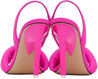 Skopleje The Attico Attico Rem Heeled Slingback Sandals Lyserød | 236WS522 E075, 1
