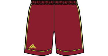 Shorts adidas Performance Squadra 17 Shorts Bourgogne | cf0394, 1