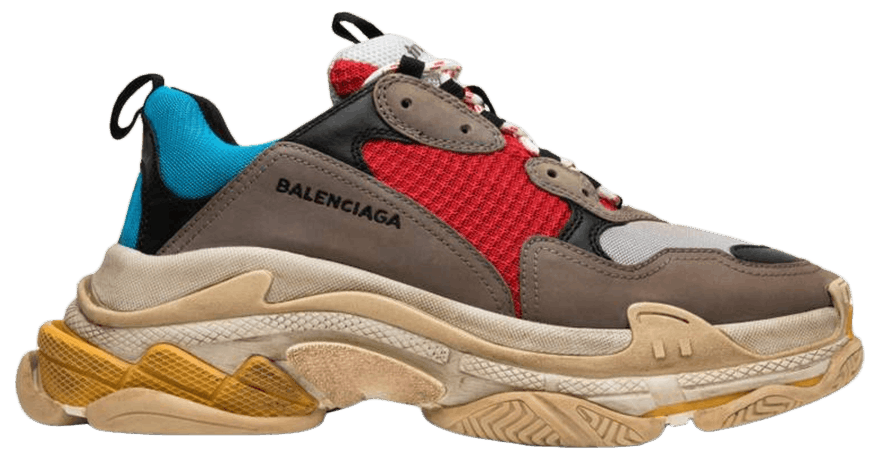 Sneakers og sko Balenciaga Triple S Blue Grey W Grå | 554105 W09O2 4365, 0