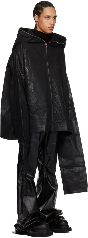 Sweatshirt Rick Owens Rick Owens DRKSHDW Hollywood Gimp Kaftan Denim Jacket Sort | DU01E3780 SCF, 1