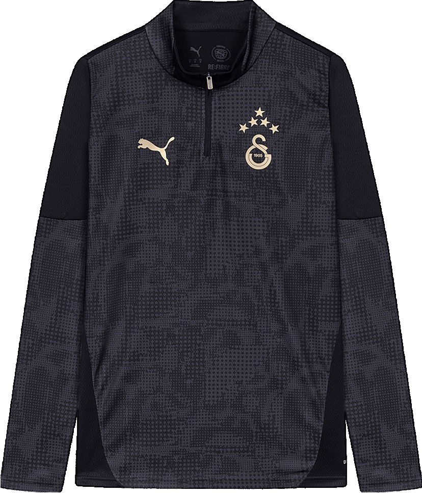 Sweatshirt Puma Puma GSK Training 1/4 Zip Top Sort | 782887-10