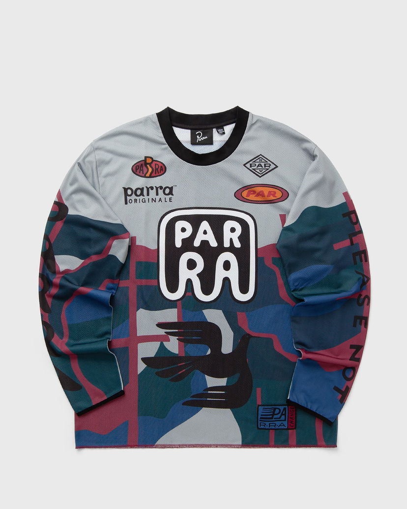 T-shirt By Parra Dirt Jumper Graphic Long Sleeve T-Shirt Grå | 54135