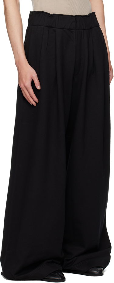 Joggingbukser Dries Van Noten Dries Van Noten Pleated Sweatpants Sort | 252-021143-2611, 1