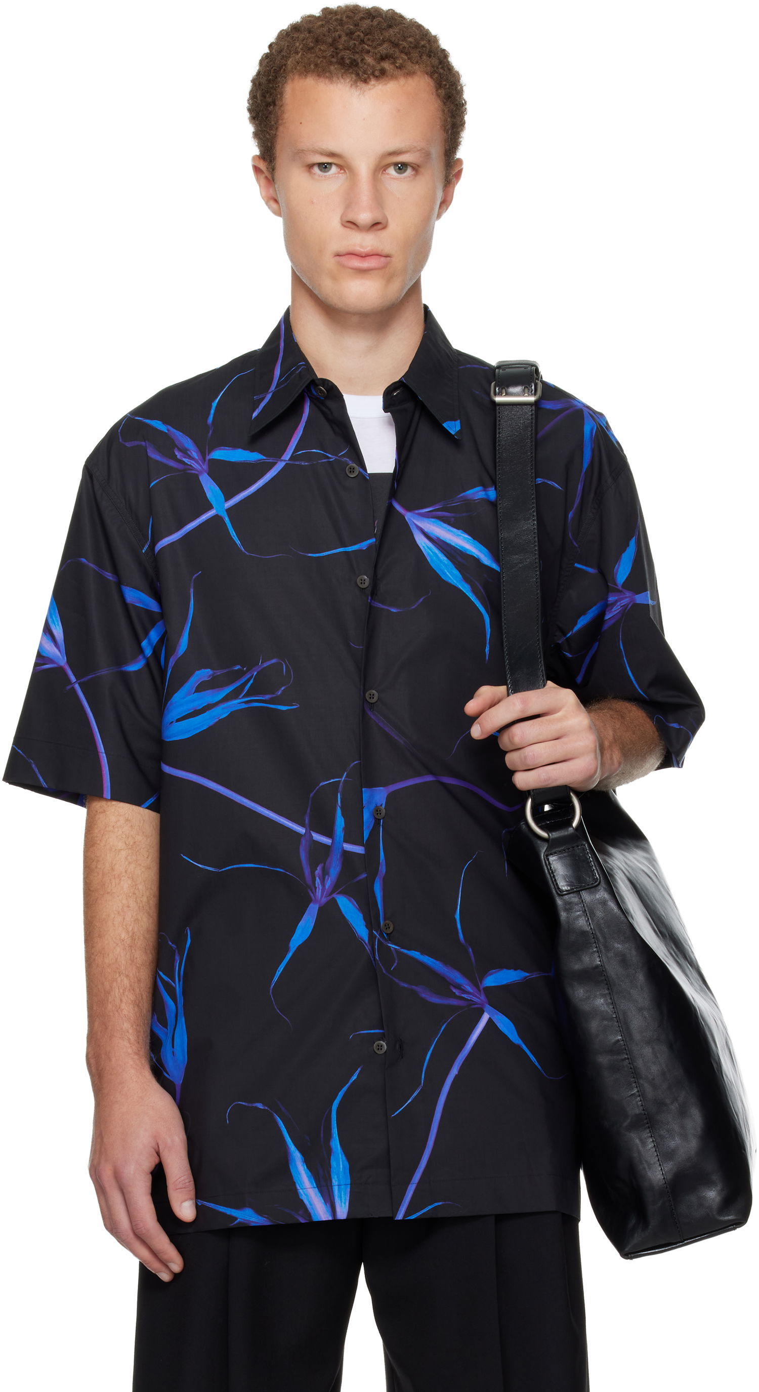 Skjorte Dries Van Noten Dries Van Noten Tulip Print Shirt Flerfarvet | 252-020700-2005, 0