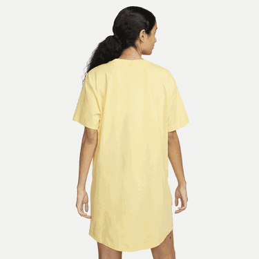 Kjole Nike Sportswear Essential Tee Dress Gul | DV7882-795, 1