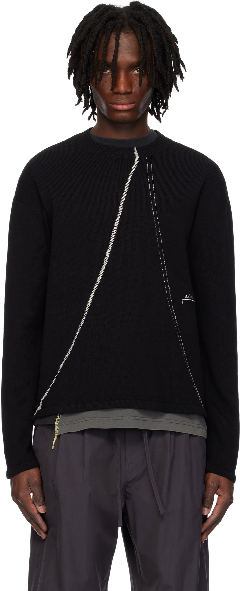 Sweater A-COLD-WALL* A-COLD-WALL* Millbank Knit Sweater Sort | ACWMK202
