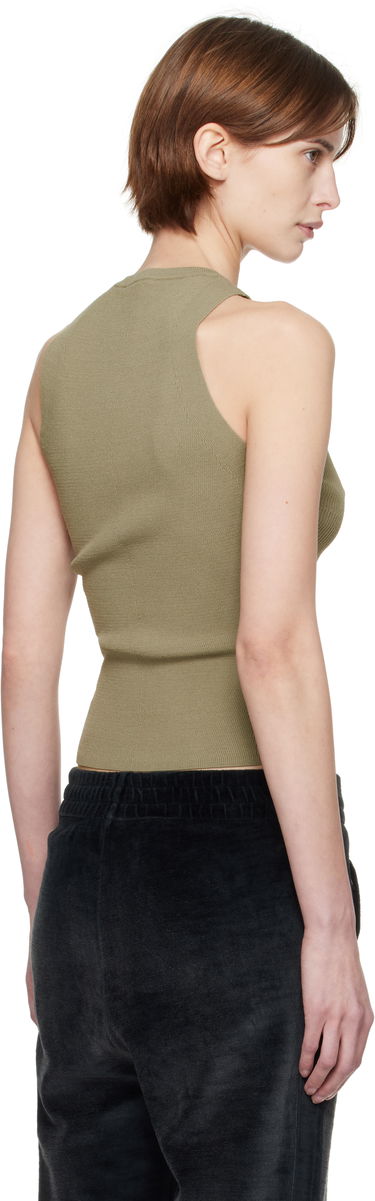 Tanktop Diesel Diesel M-Caddix Ribbed Tank Top Grøn | A17450 0DLAX, 2