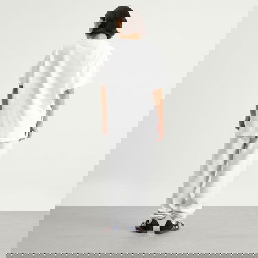 T-shirt Sporty & Rich Sporty & Rich H&W Crest T-Shirt, Size Large Hvid | TO043620241WH01, 3