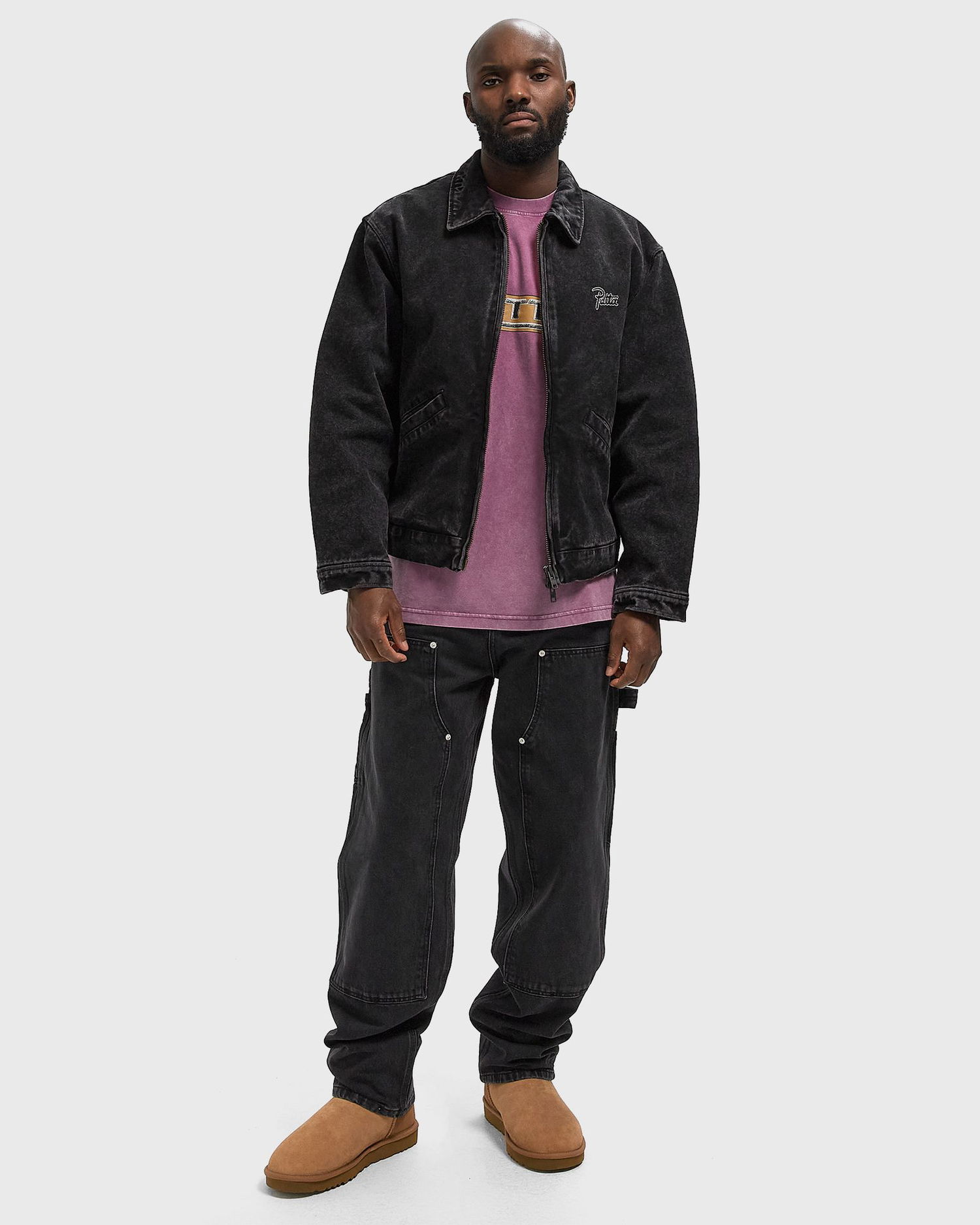 Jeans Patta Double Knee Cartoon Denim Pants Sort | POC-AW25-4200-386-0007-139, 1