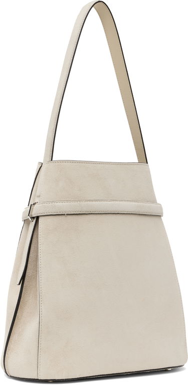 Håndtaske TOTEME TOTEME Belted Suede Bucket Bag Beige | 253-WAL0048-LE0004, 2