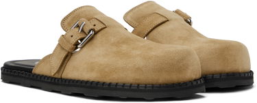 Tøj Moschino Moschino Suede Mule Loafers Beige | 251 MB10152G0M GF0 10B, 3