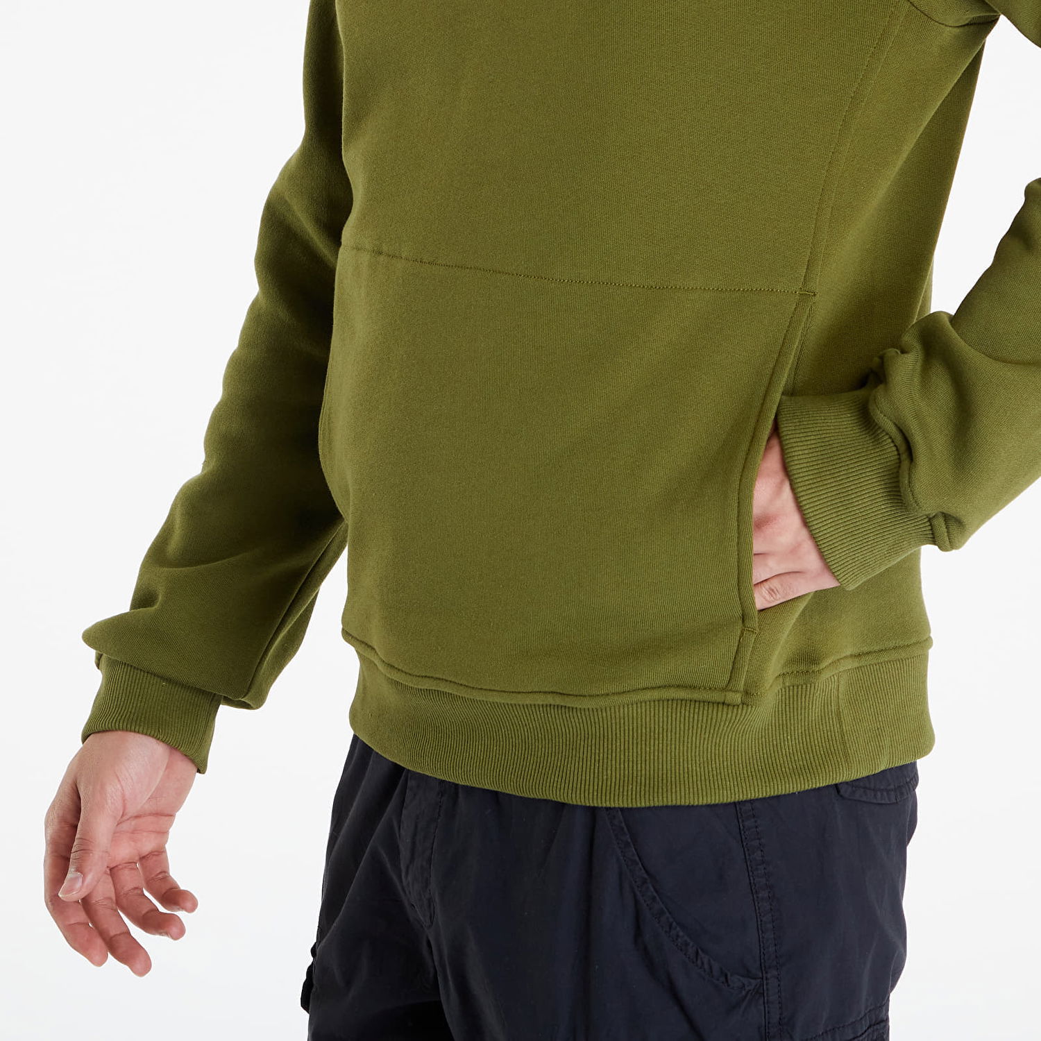 Sweatshirt The North Face Fine Alpine Hoodie Forest Olive Grøn | NF0A87F7PIB1, 1