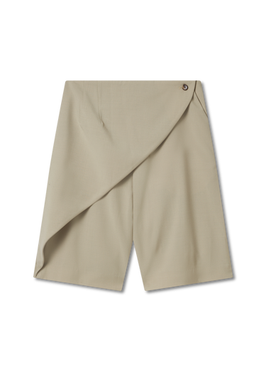 Shorts AXEL ARIGATO Beige Asymmetrical Shorts Beige | A3057002, 1