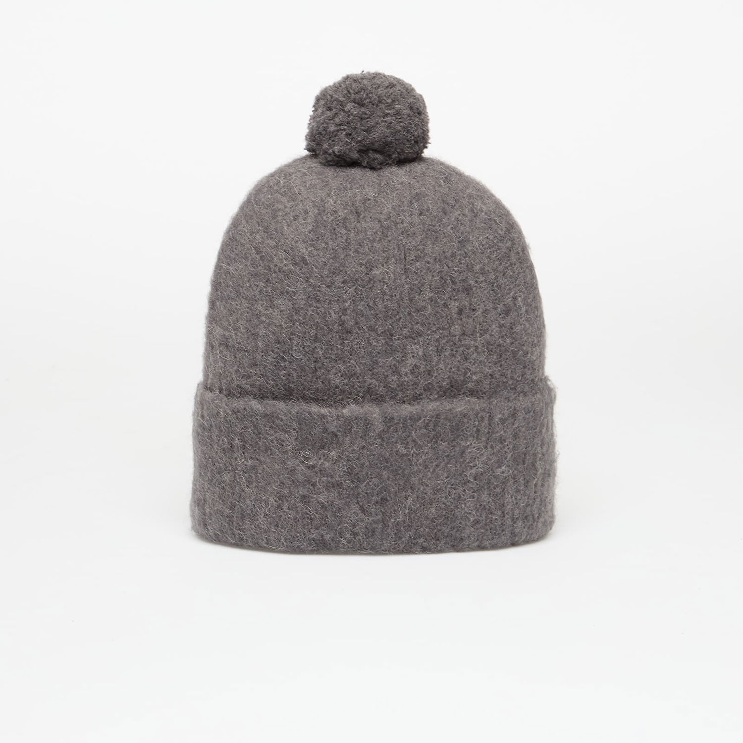 Beanie CALVIN KLEIN Calvin Klein Emblem Brushed Pom-pom Beanie Universal Grå | LV04D8067G N3Z, 1
