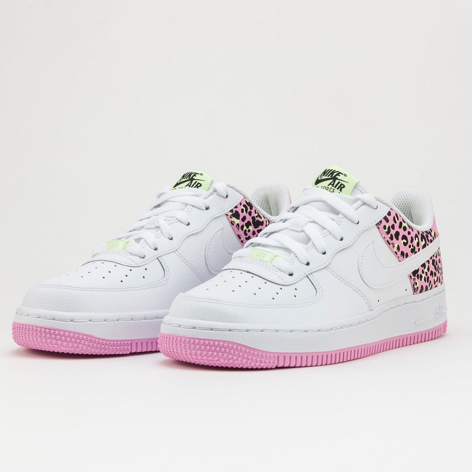 Sneakers og sko Nike Air Force 1 '07 "Pink Leopard" GS Hvid | DA4673-100, 1