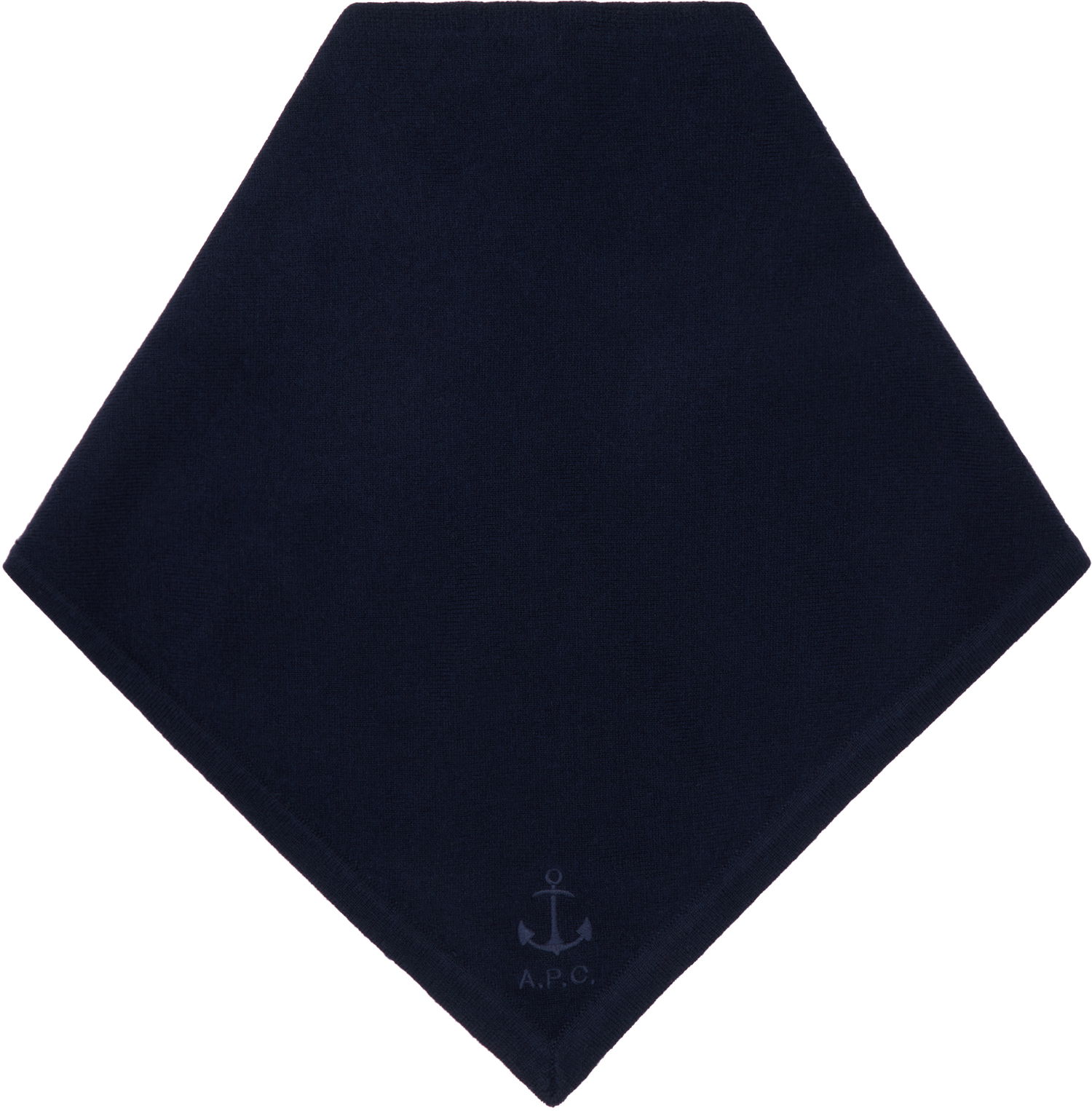 Tørklæde A.P.C. A.P.C. Karl Wool Scarf Mørkeblå | WVBCZ-M15225, 1