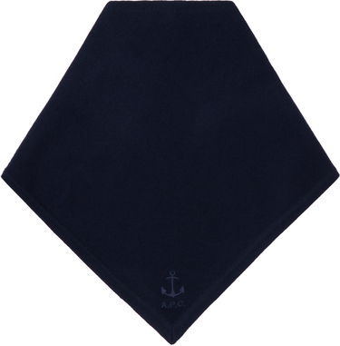 Tørklæde A.P.C. A.P.C. Karl Wool Scarf Mørkeblå | WVBCZ-M15225, 1