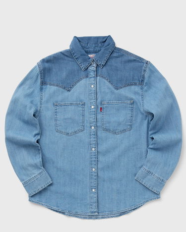 Skjorte Levi's TEODORA WESTERN SHIRT DARK INDIGO Blå | A7244-0003, 0