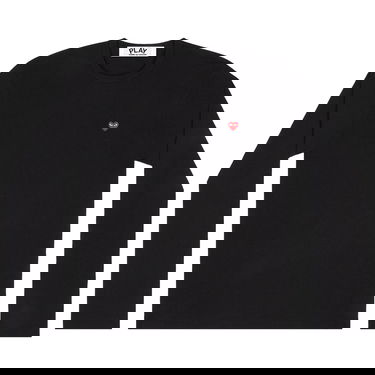 T-shirt Comme des Garçons PLAY Mini Heart Long-Sleeve Tee Sort | AZ T307 051 1, 1
