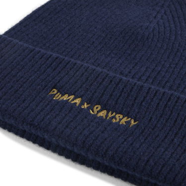 Beanie Puma PUMA x SAYSKY Merino Beanie Mørkeblå | 026615_01, 3