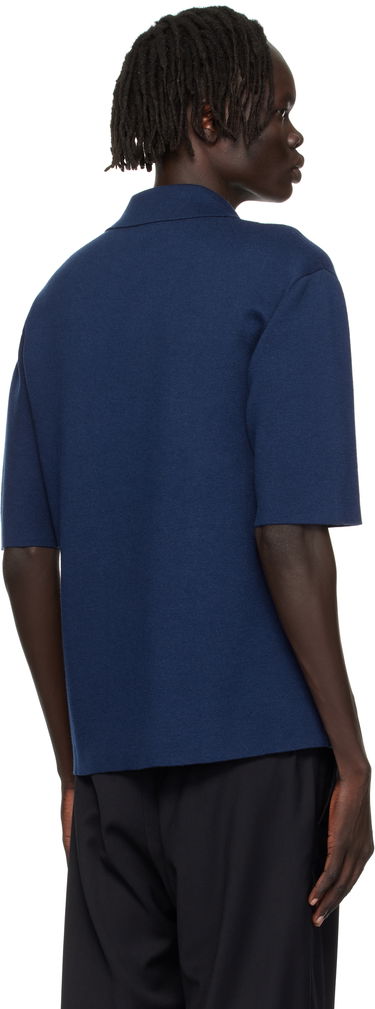 Polo skjorte KENZO Kenzo 'KENZO Archive Bouquet' Embroidered Polo Shirt Mørkeblå | FF65PO7633BG, 2