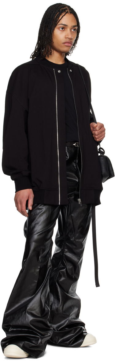 Bomberjakke Rick Owens Rick Owens Hollywood Jumbo Flight Bomber Jacket Sort | RU01E5245 BA, 4