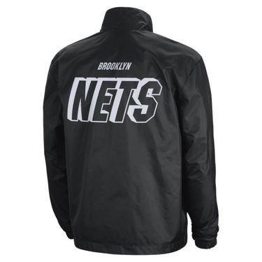 Jakke Nike Brooklyn Nets Courtside NBA Tracksuit Jacket Sort | DN8748-010, 1