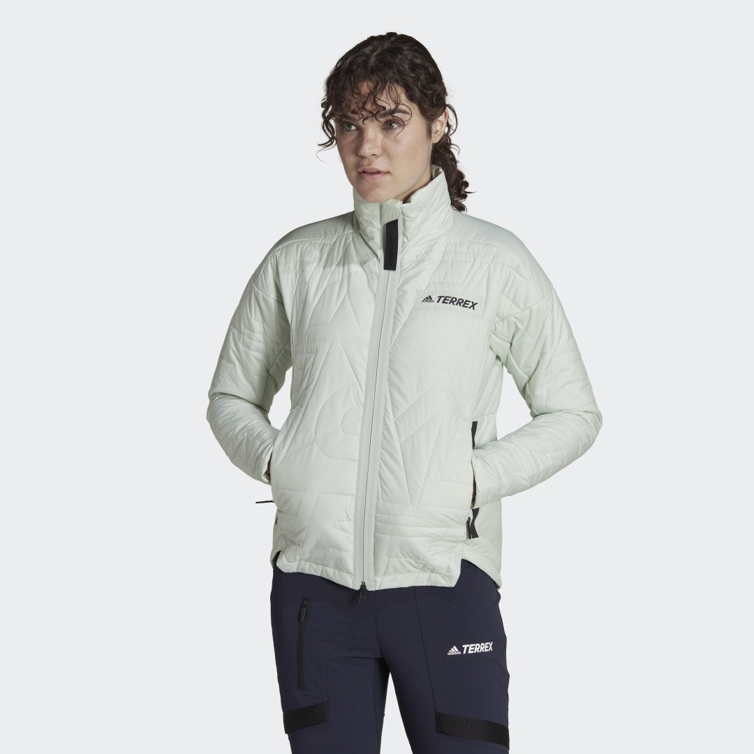 Vindjakke adidas Performance Terrex MYSHELTER PrimaLoft Parley Padded Hvid | HH9297, 0