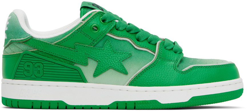 Sneakers og sko BAPE BAPE Green Sk8 Sta #4 Sneakers Grøn | 001FWJ801058I, 0