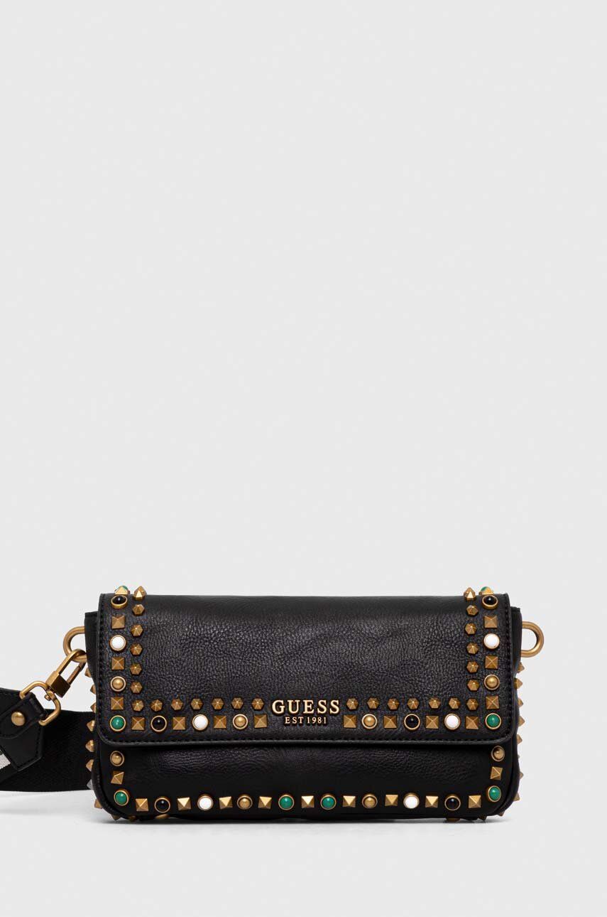 Skuldertaske GUESS Crossbody Bag Sort | HWVB87.79200, 0