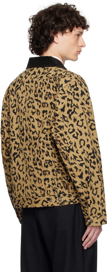 Jakke WACKO MARIA WACKO MARIA x Dickies Leopard Print Work Jacket Beige | 25SS-WMO-DC03, 2