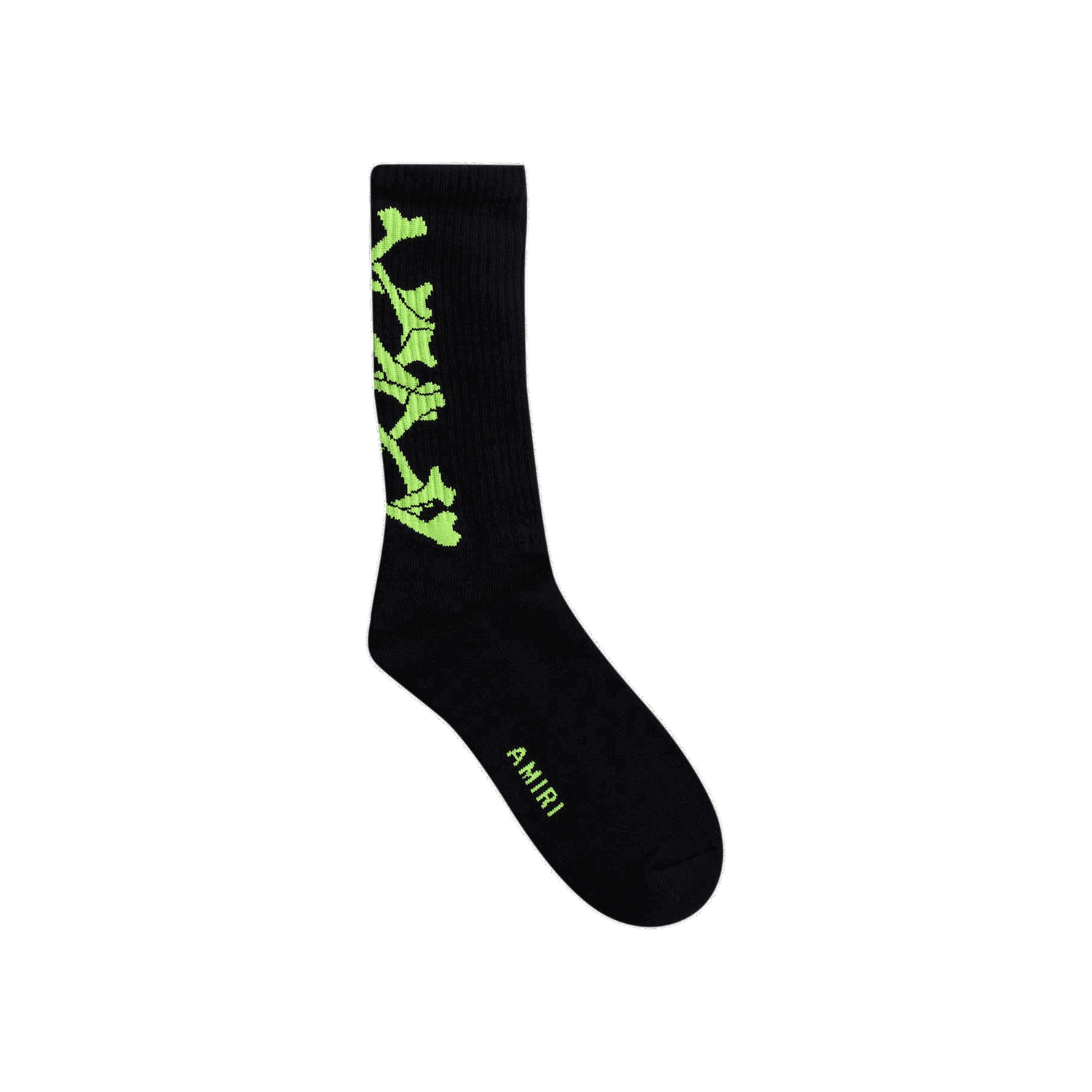 Sokker AMIRI Stacked Bones Socks Sort | PF22MHR007 763 BLAC, 0