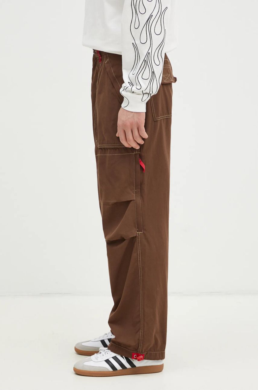 Cargo bukser Pleasures PLEASURES Public Utility Pants Brun | P24W011, 1