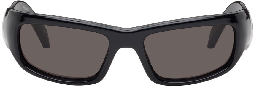 Solbriller Balenciaga Hamptons Rectangle Sunglasses Sort | BB0320S-001, 0