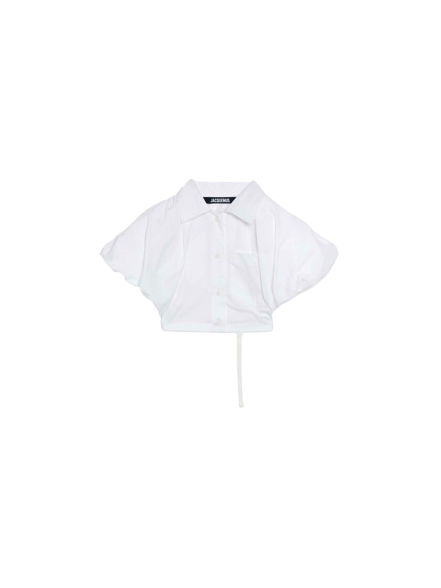 Skjorte Jacquemus La Chemise Pavane Shirt Hvid | 233SH041-1454-100, 0