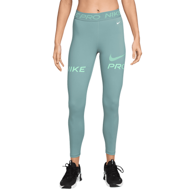 Leggings Nike W NP 365 MR 7/8 TIGHT TT GRX Turkis | HV2306-017, 0