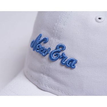 Kasket New Era 9TWENTY Womens White / Copen Blue  One Size Beige | 60434924, 3