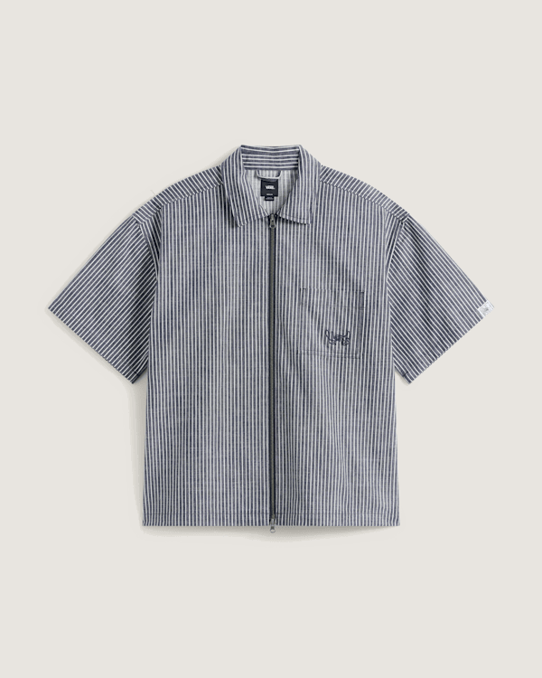 Skjorte Vans Raw Instinct Woven Shirt Blå | VN000R97D3A, 0