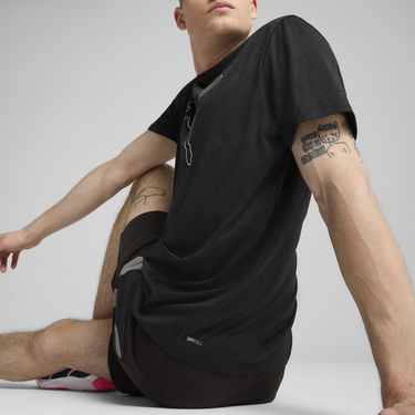 T-shirt Puma Essentials Heather Cat Tee Sort | 525907_01, 1