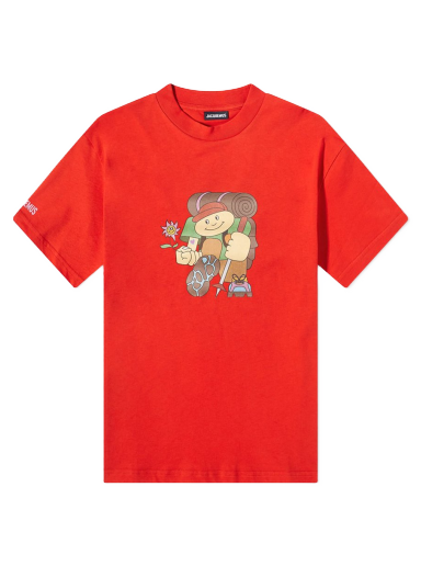 T-shirt Jacquemus Le  Trek Rød | 216JS13-216231-04A