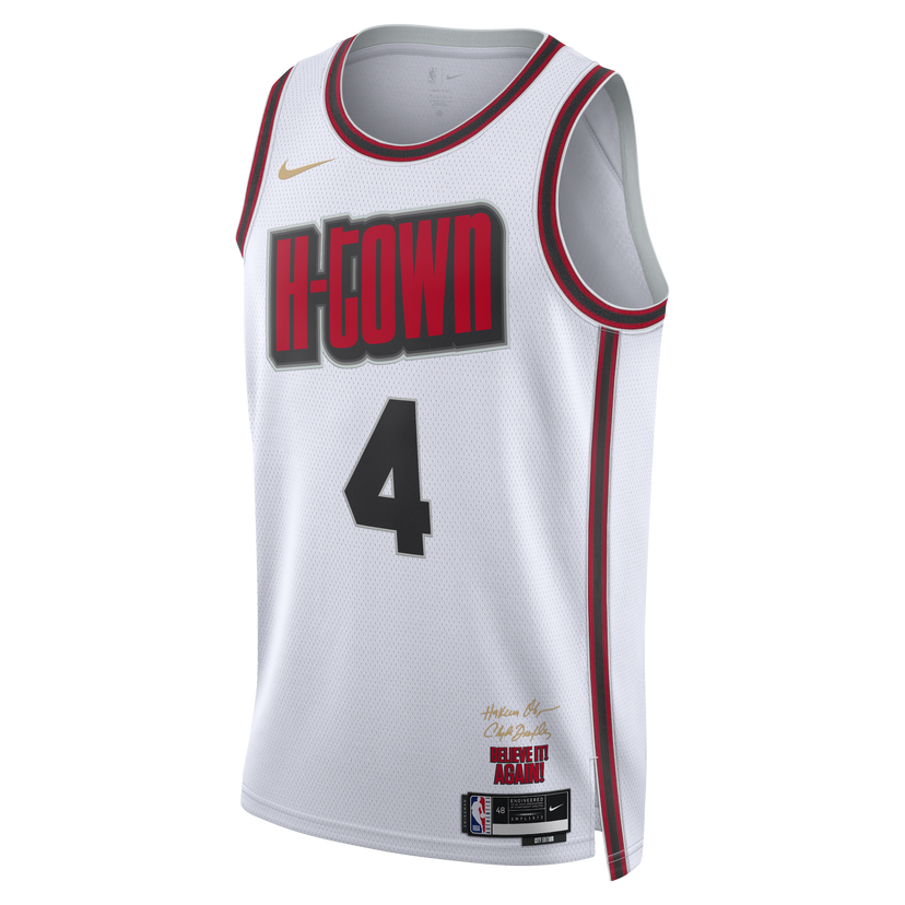 Jersey Nike Dri-FIT NBA Swingman Jalen Green Houston Rockets City Edition 2024/25 Hvid | FQ4343-101