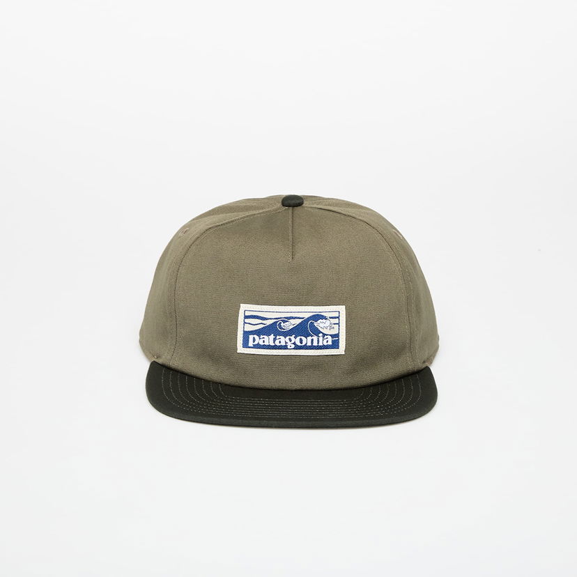 Kasket Patagonia Patagonia Boardshort Label Funfarer Cap Grøn | 38278 BSNG